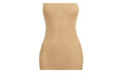 Lyra Crochet Knit Midi Dress "Brown" khw080025 252