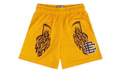 EE BASIC SHORT "WARREN LOTAS - Yellow/Maroon" EE679