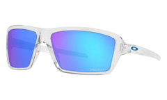 Cables Polarized Sunglasses "Polished Clear / PRIZM Sapphire" OO9129 05