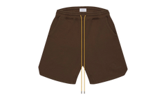 Script Logo Sweatshorts "Brown" RHFW22SH07012090 BRN