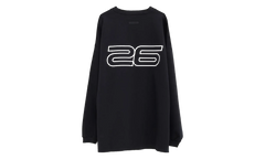 Ponte 90's Reflective Long Sleeve Tee "Vintage Black" 125HO254541F