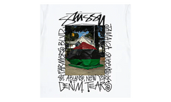 Stussy Farmers Blvd Short Sleeve Tee Shirt "White" DT309