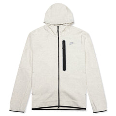 Sportswear Tech Fleece Full - Zip Hoodie - White/Heather
