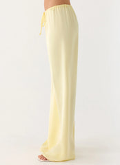 Deacon Low Rise Pants - Yellow
