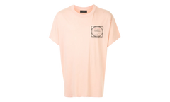 Les Amoureux Label Short Sleeve Tee Shirt "Peach" F0M03237CJ PCH