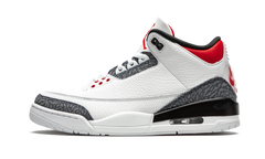 3 Retro SE DNM "Fire Red Denim" CZ6431 100