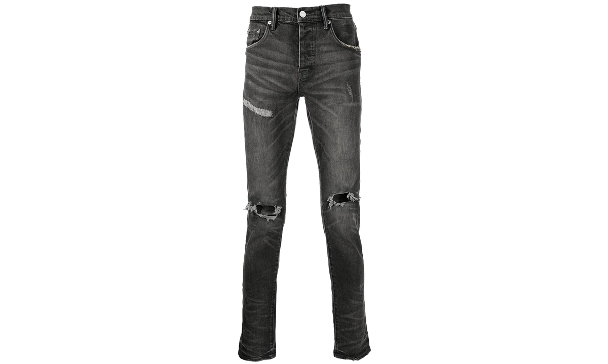 Frayed Blowouts Jeans P001 GRFB222
