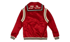 Satin Logo Cape Varsity Jacket "Red" 4925 100000308SLCV RED