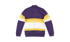 NBA Front Stripe Full Zip Sweater "Los Angeles Lakers - Purple" SWTRAJ18024 LALPURP