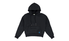 LONG DRAWSTRING HOODIE "Black" OFW MHDS 0001