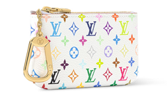 Key Pouch "Takashi Murakami - Multicolor White" M28388