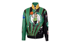 Skyline Full Leather Championship Jacket "2024 NBA Champion Boston Celtics" NBA 021 CEL