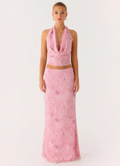 Soren Halter Top - Vintage Floral