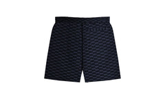 Flocked Monogram Mason Short "Nocturnal" KHM060533 413