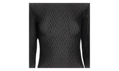 Monogram Velvet Bodysuit WMNS "Black" KITH127