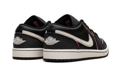 Air Jordan 1 Low SE "Black/Black/Racer Pink/Pale Ivory" IR0842 010