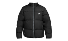 Sportswear Club Therma-FIT Down Puffer Jacket "Black / White" IB2975 010