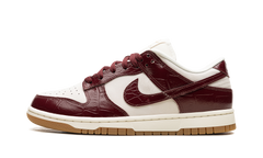 Wmns Dunk Low LX"Team Red Croc" FJ2260 004