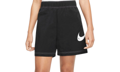 SWOOSH HIGH WAISTED LOOSE SHORTS WMNS"Black" DM6752 010